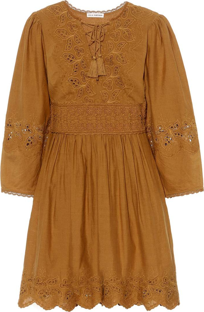 Ulla Johnson Ailey cotton and linen dress