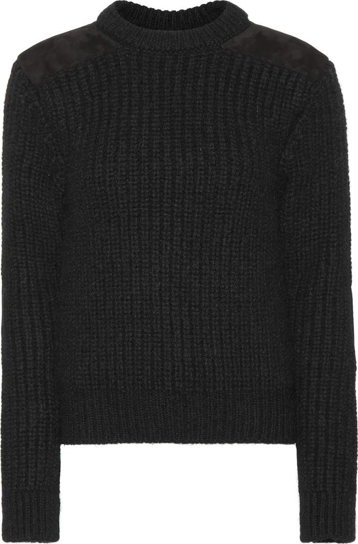 Saint Laurent Stretch wool-blend sweater