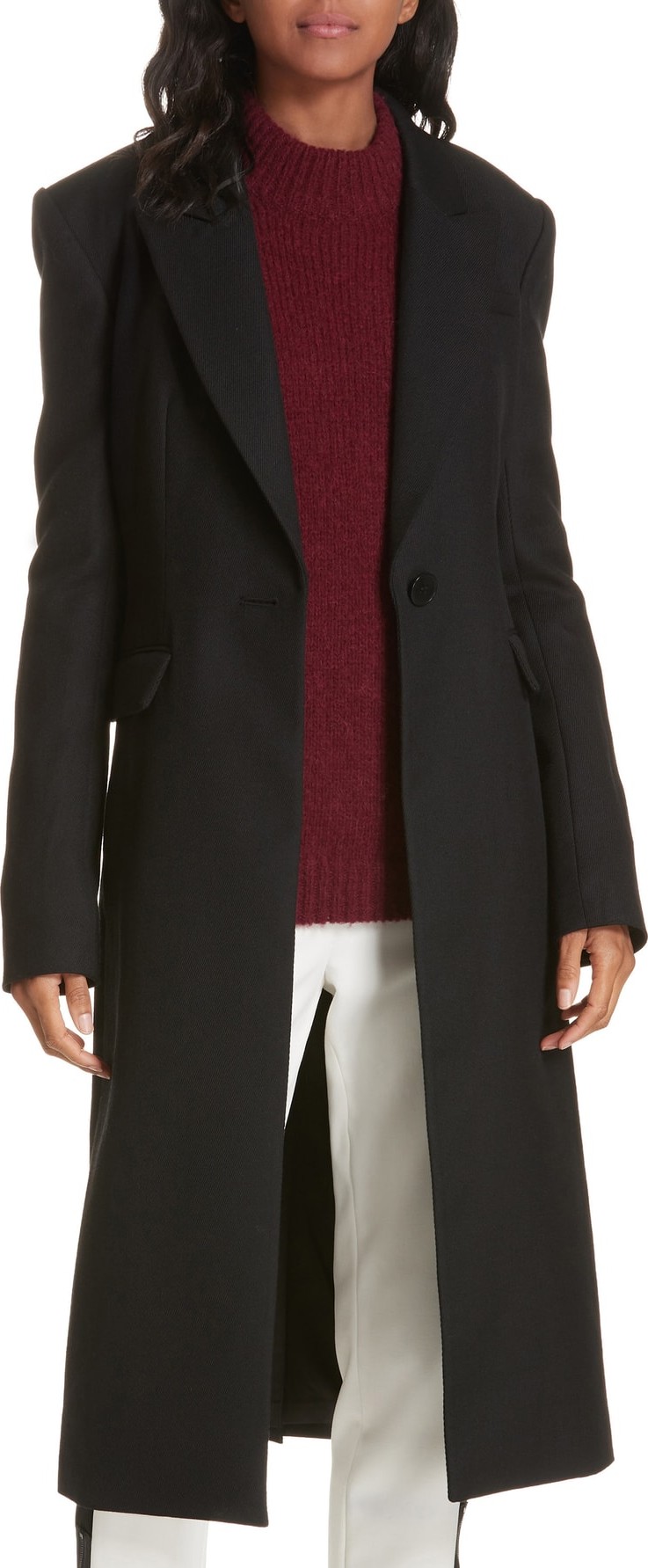 Tibi Luxe Tuxedo Coat