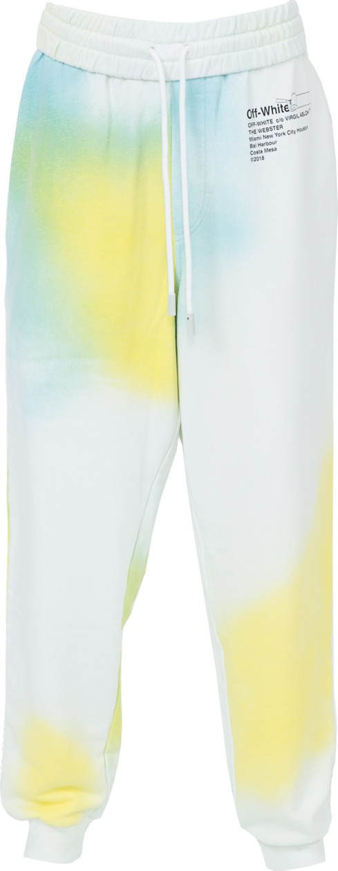 Off White The Webster x Off-White exclusive airbrush sweatpants