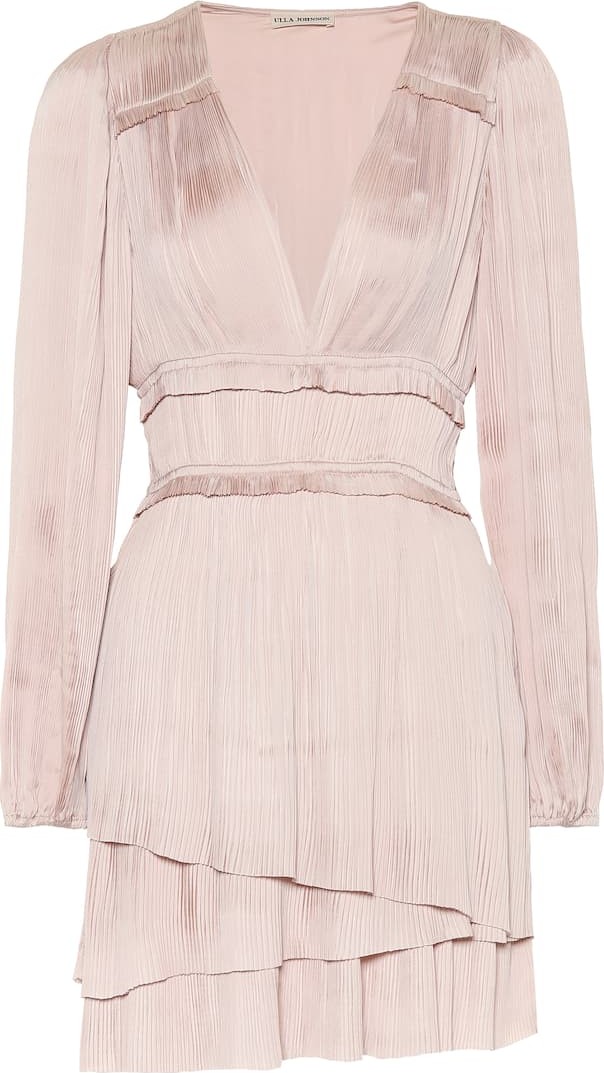 Ulla Johnson Corrine plissé pleated dress