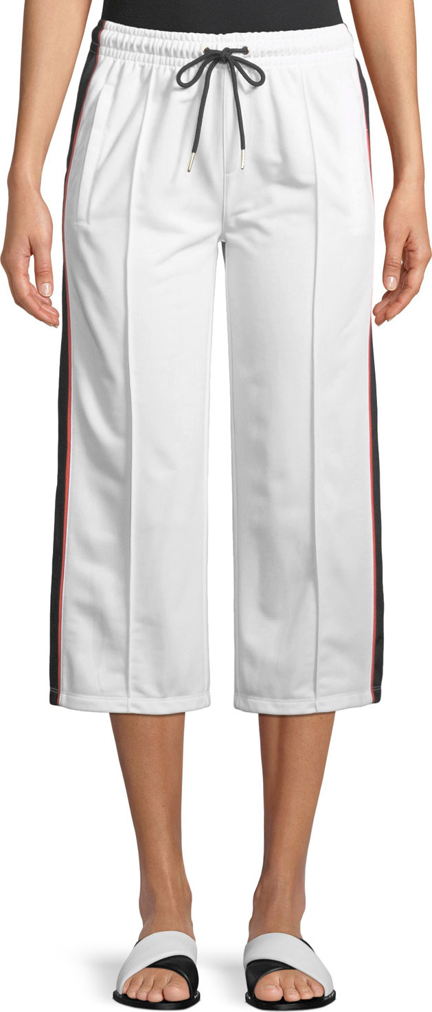 P.E Nation Invincible Cropped Wide-Leg Pants