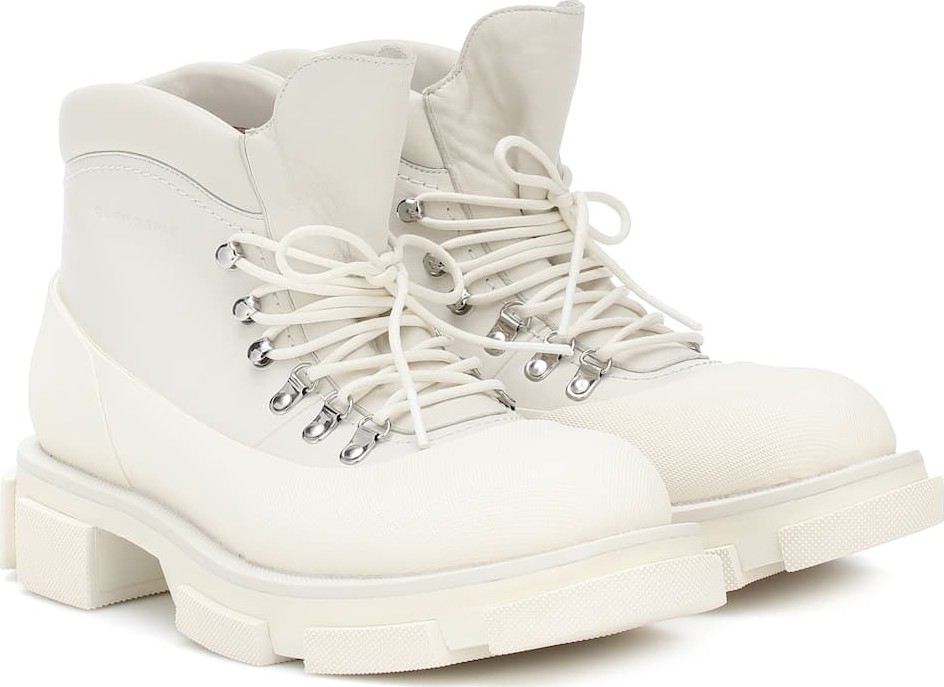 Robert Clergerie Banco leather ankle boots