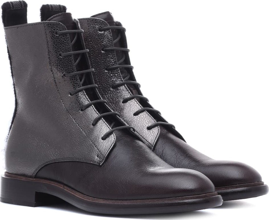 Brunello Cucinelli Leather ankle boots