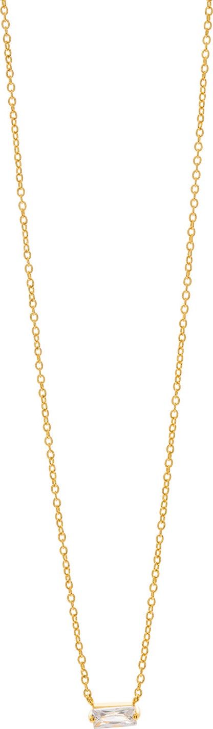 Gorjana Amara Solitaire Pendant Necklace