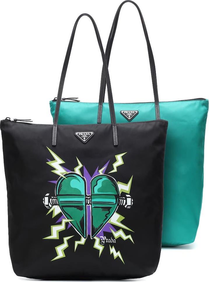 Prada Set of two nylon totes