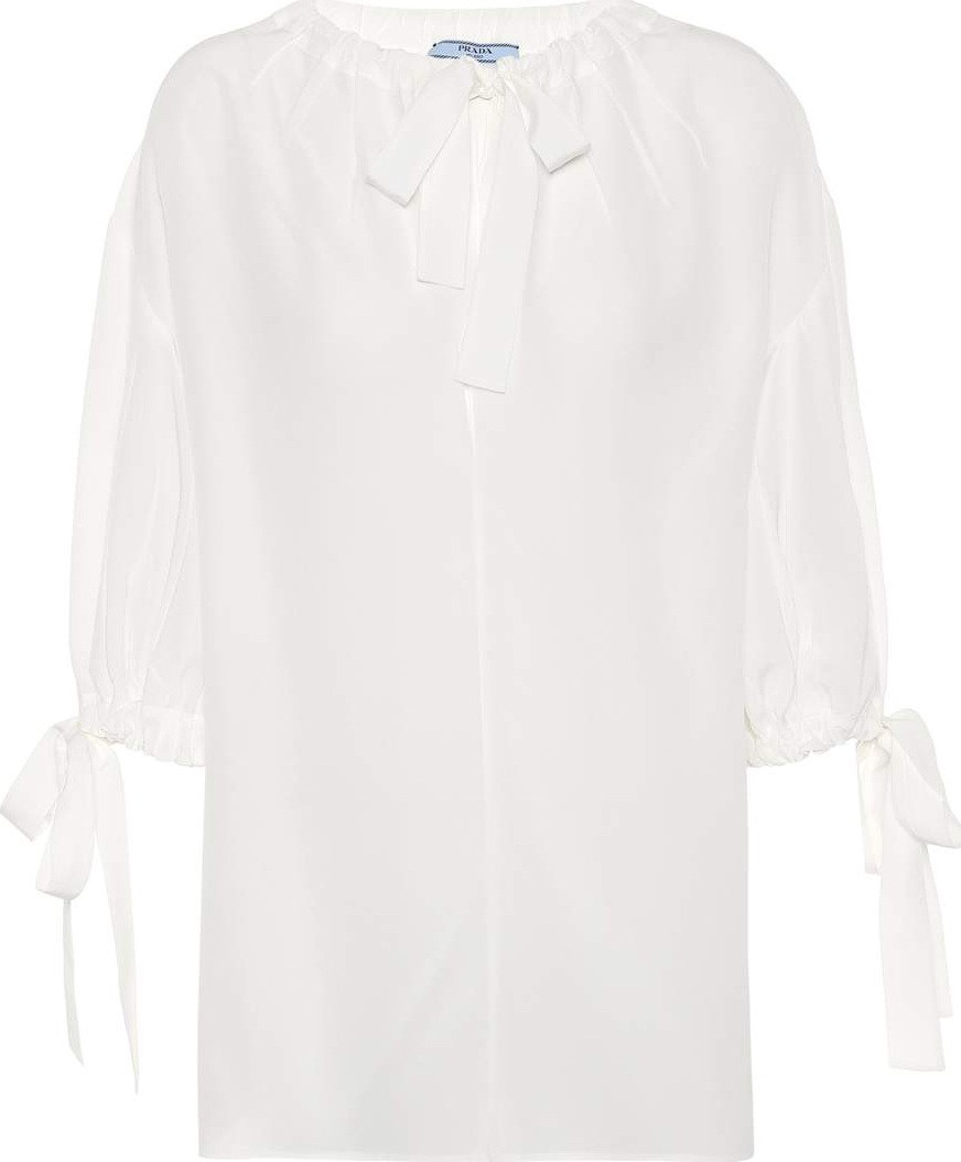 Prada Silk crêpe blouse