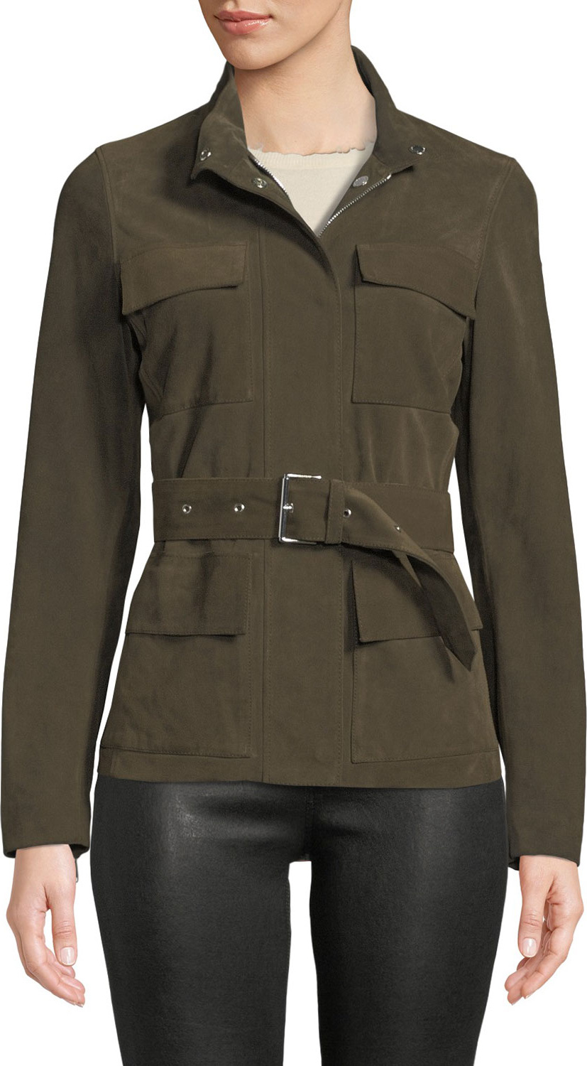 Belstaff Almington 4-Pocket Suede Jacket