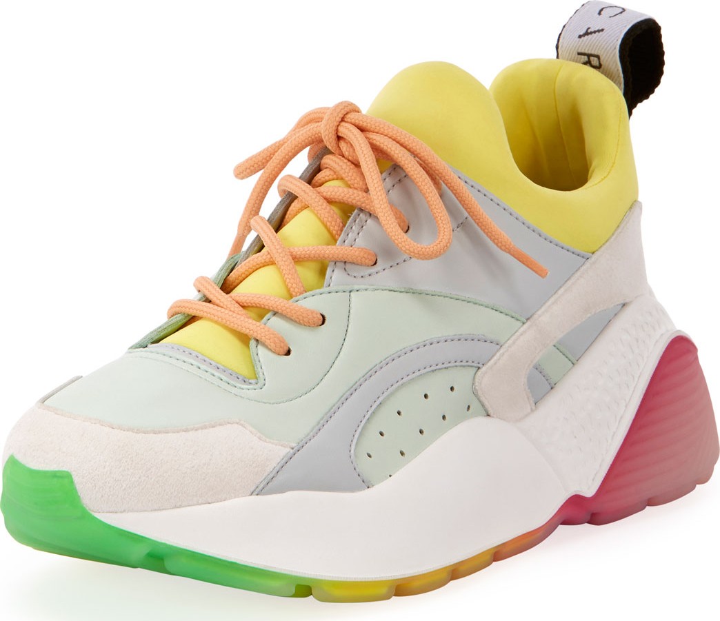 Stella McCartney Eclypse Colorblock Sneakers