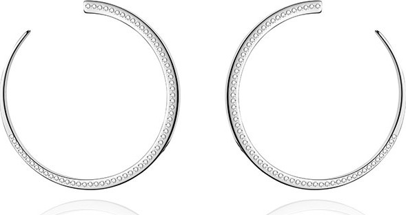 Vita Fede Moon Crystal Earrings