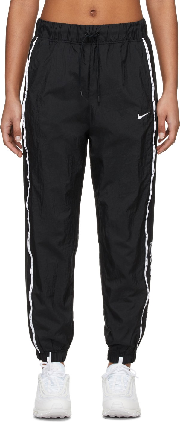 Nike Black Woven Piping Lounge Pants