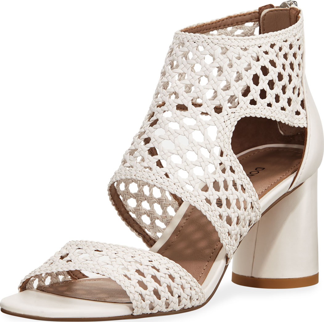 Donald J Pliner Herra Woven Leather Sandals