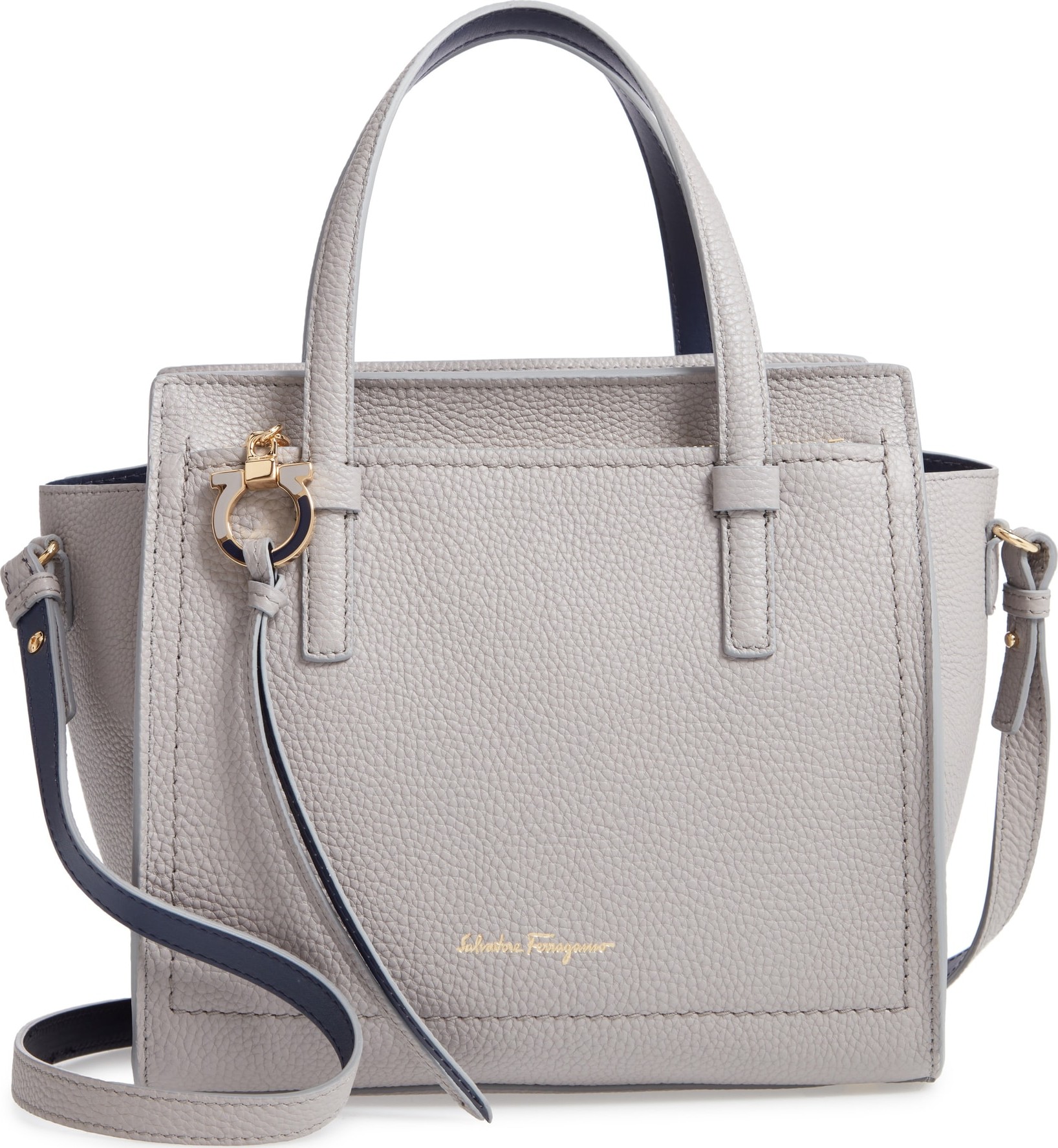 Salvatore Ferragamo Amy Piccolo Leather Tote