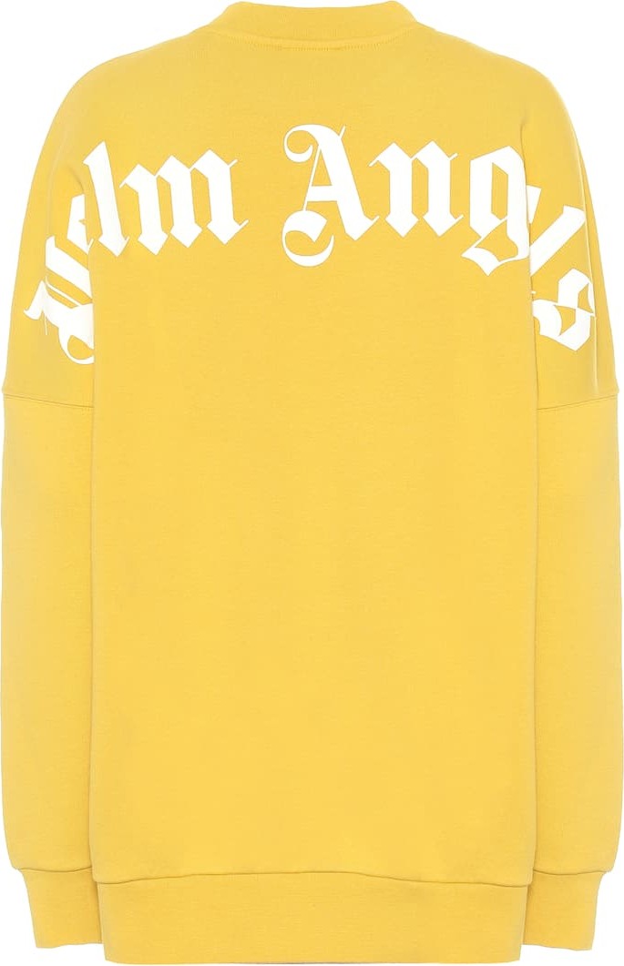 Palm Angels Logo cotton sweatshirt