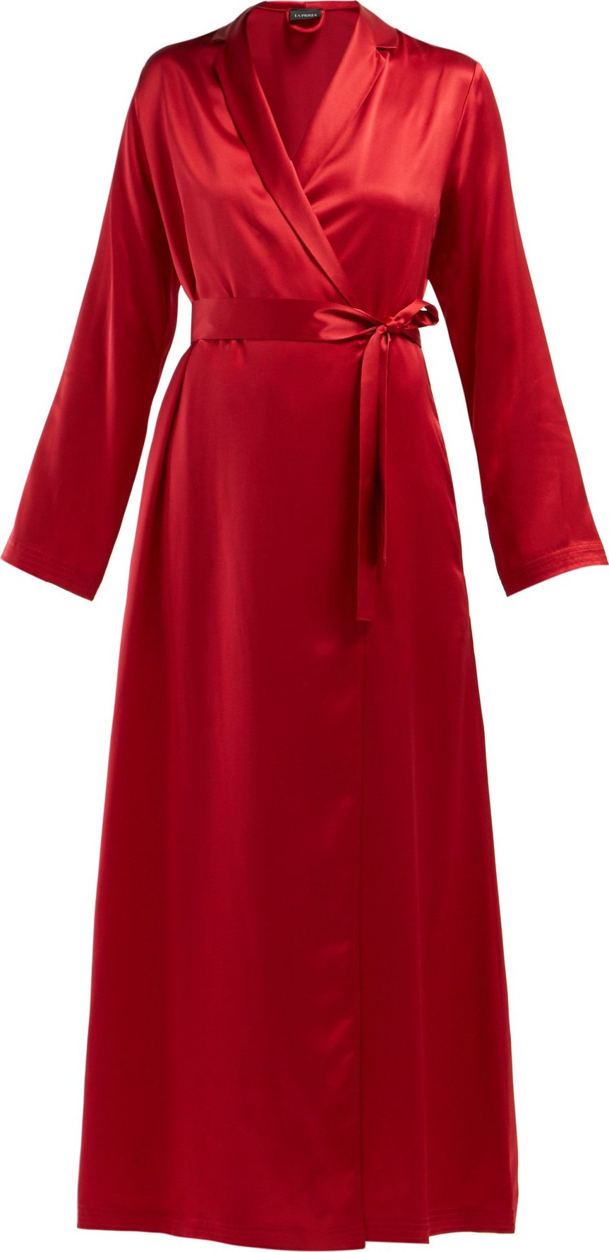 La Perla Lunga silk-satin robe