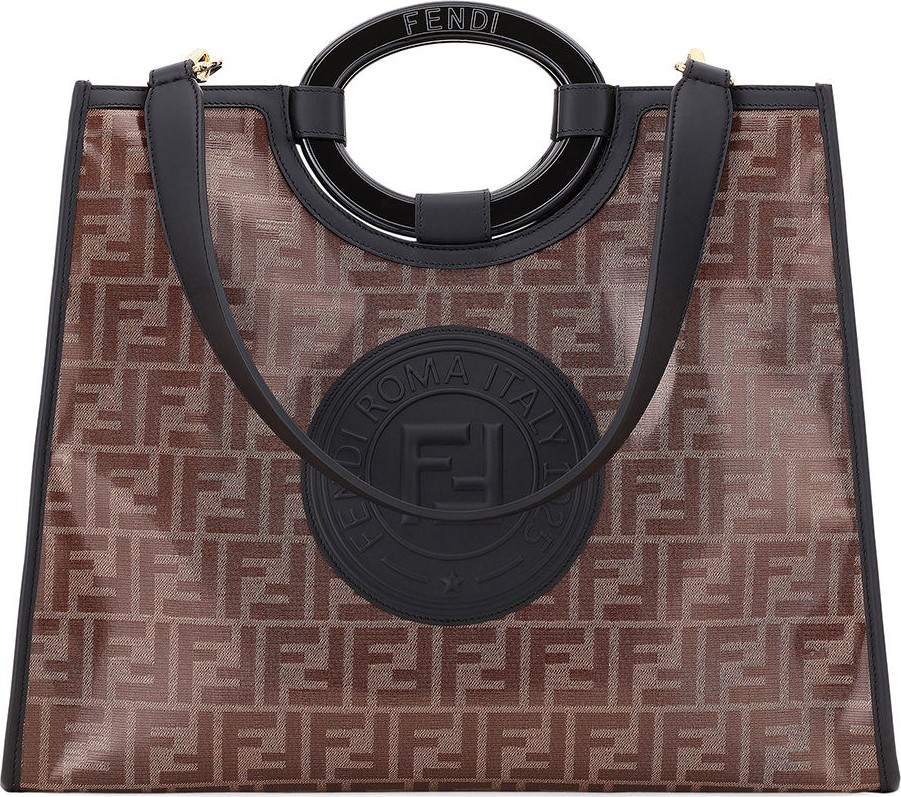 Fendi Runaway 1974 Medium FF Shopper Tote Bag