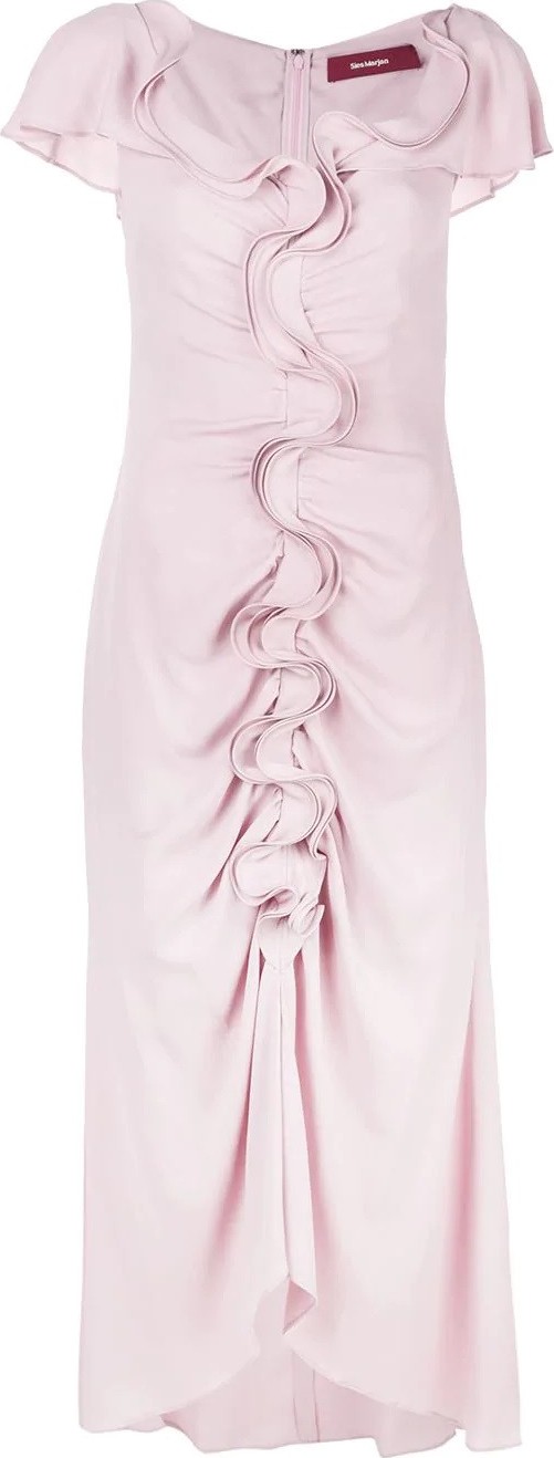 Sies Marjan long asymmetric dress