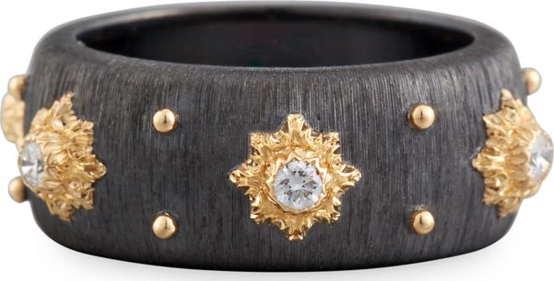 Buccellati 18k Eternelle Diamond Ring