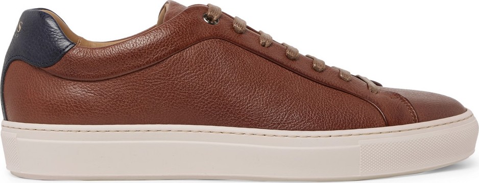 HUGO BOSS Mirage Full-Grain Leather Sneakers