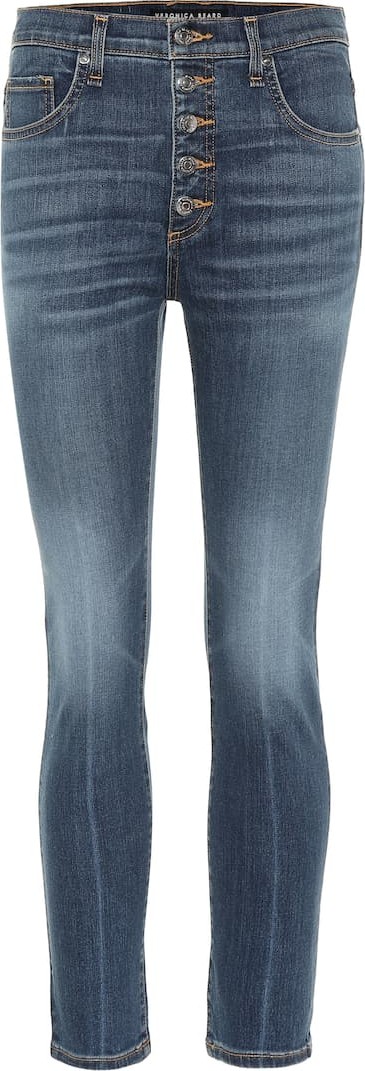 Veronica Beard Debbie high-rise skinny jeans