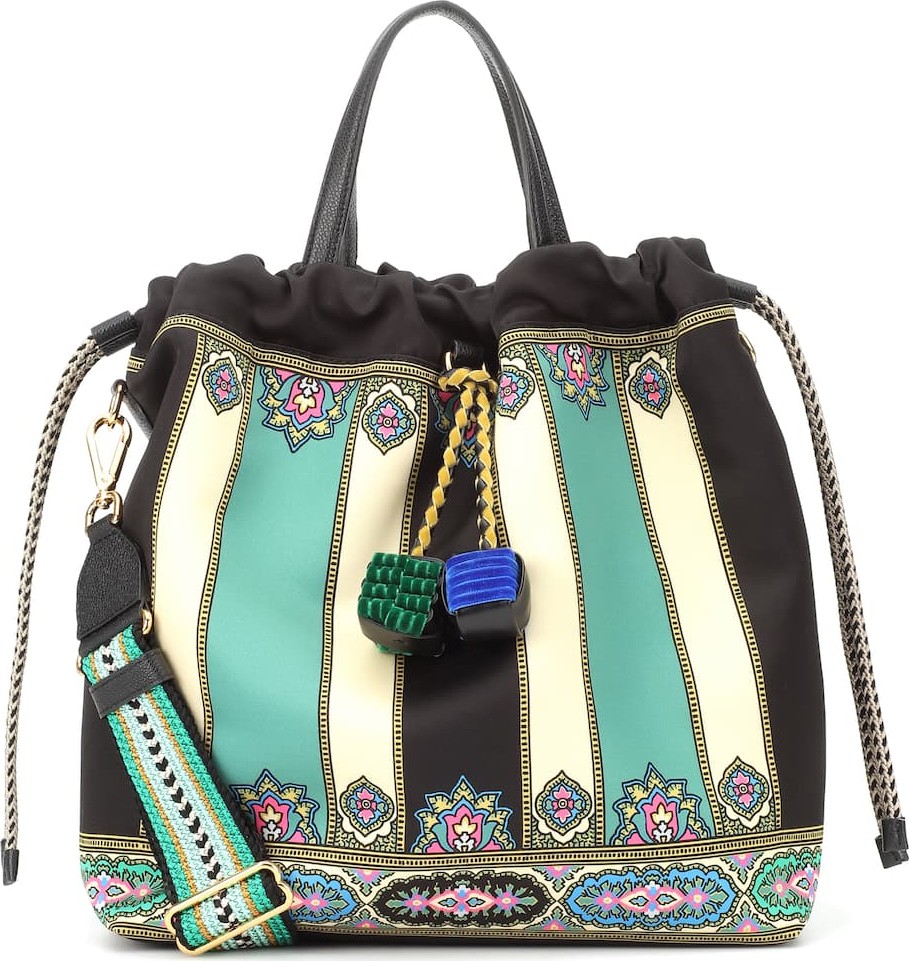 Etro Etrosac printed bucket bag