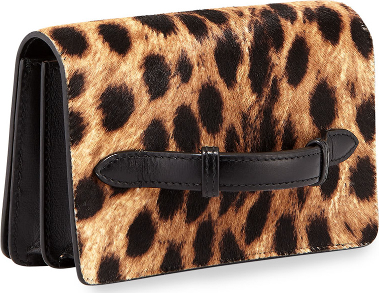 Alaïa Leopard-Printed Clutch Bag