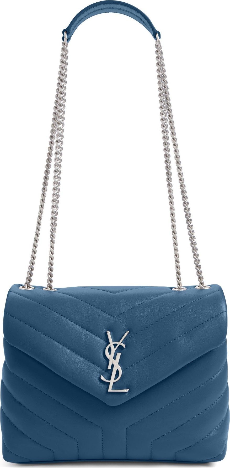 Saint Laurent Small Loulou Matelassé Leather Shoulder Bag