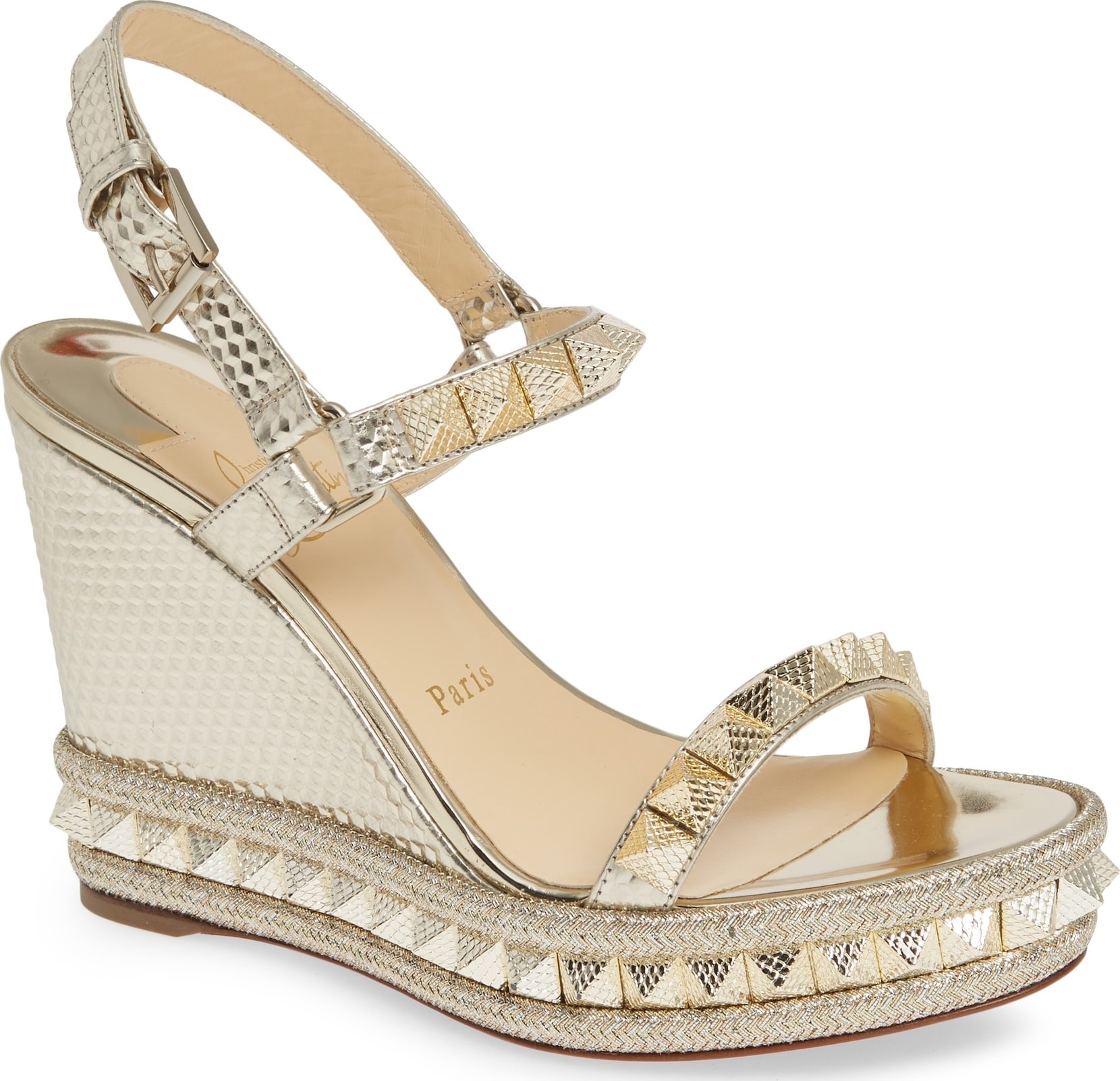 Christian Louboutin Pyraclou Wedge Sandal