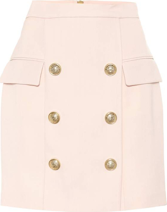 Balmain Wool skirt