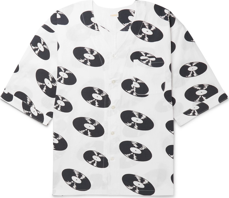 Wacko Maria Printed Cotton Shirt