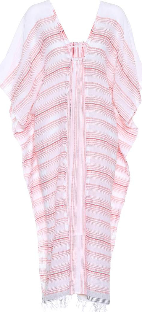 LemLem Tereza striped cotton-blend kaftan