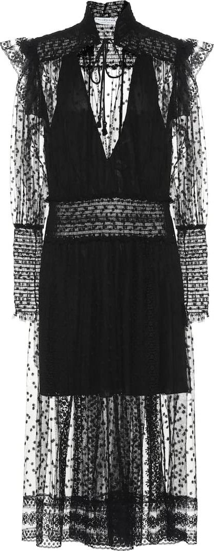 Philosophy Di Lorenzo Serafini Embroidered chiffon dress
