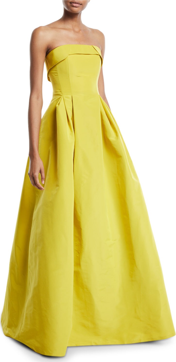 Sachin & Babi Rielle Strapless Ball Gown