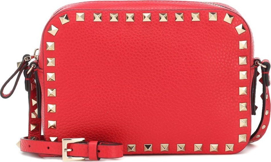 Valentino Valentino Garavani Rockstud leather crossbody bag