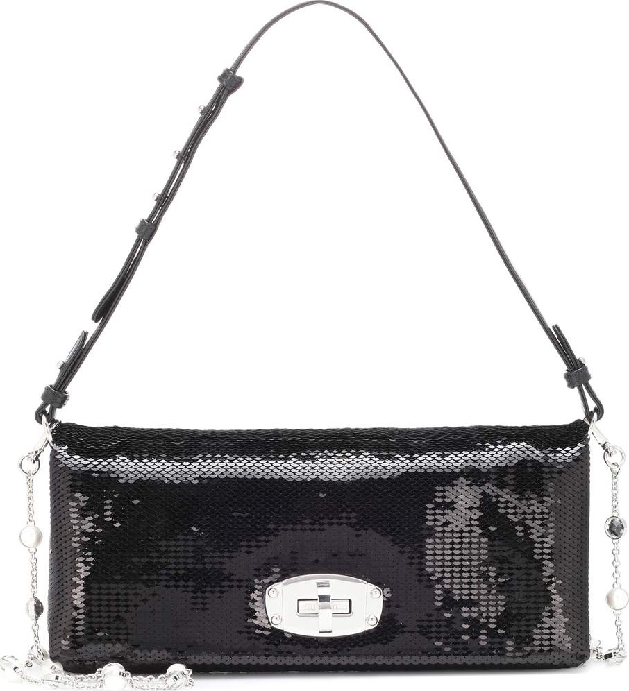 Miu Miu Sequined shoulder bag