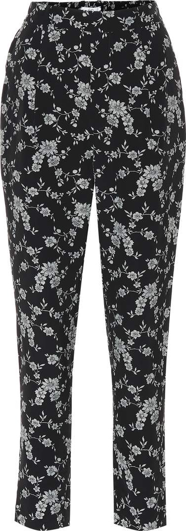 Co Floral jacquard pants