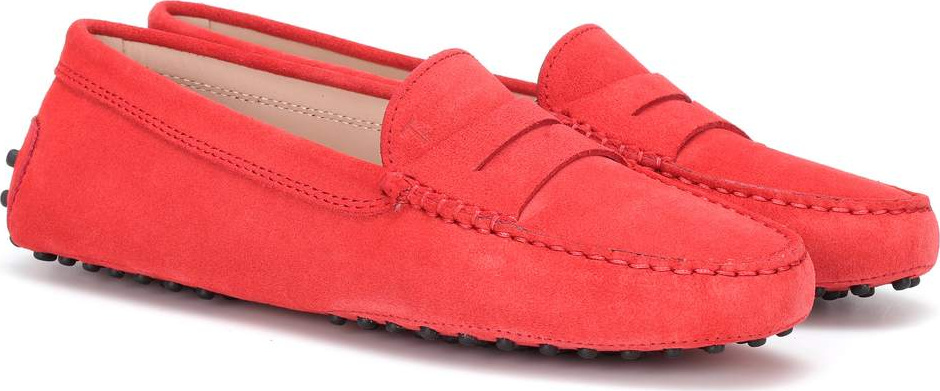 Tod's Gommino suede loafers