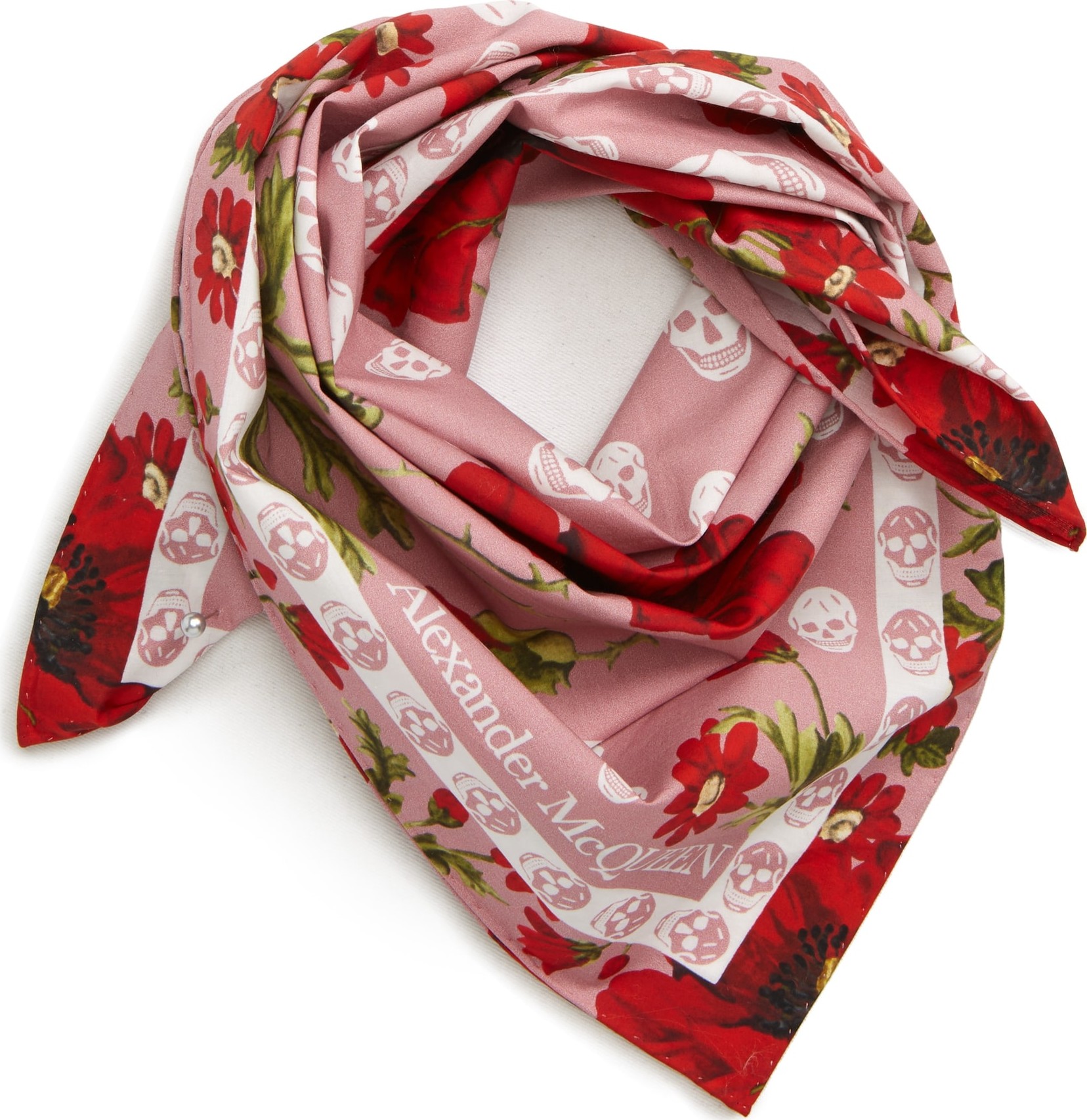 Alexander McQueen Poppy Bandana
