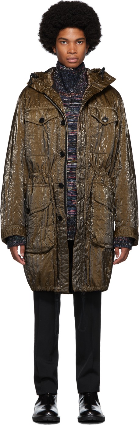 Dries Van Noten Brown Vader Jacket