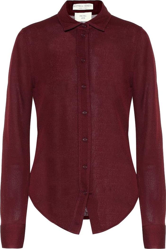 Bottega Veneta Sable jersey shirt