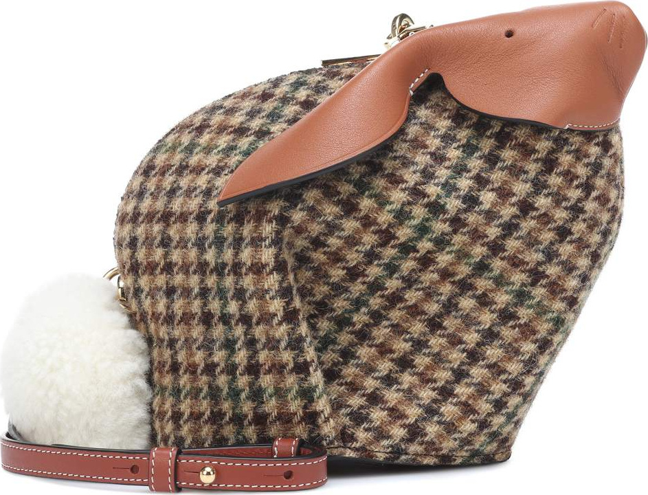 LOEWE Bunny tweed mini crossbody bag