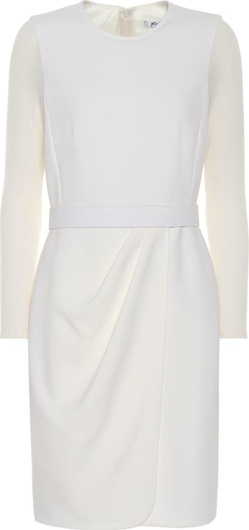 Max Mara Olona stretch-wool minidress