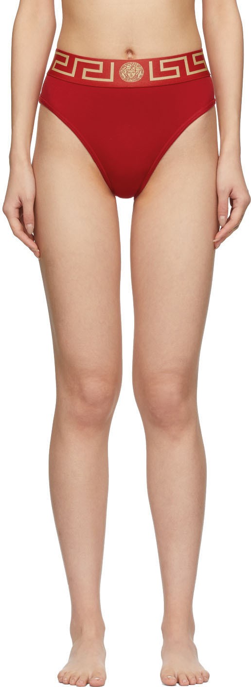 Versace Red Medusa Briefs