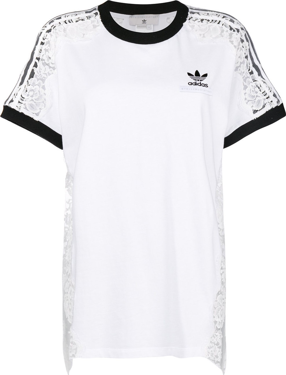 Stella McCartney t-shirt with lace detail