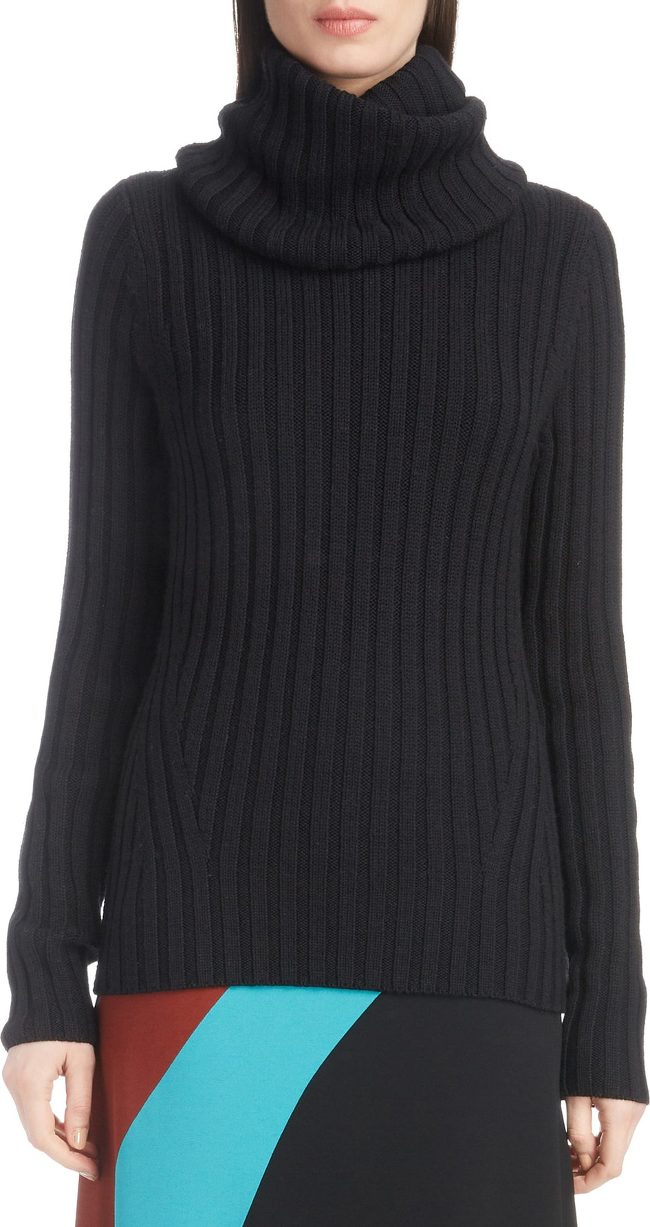 Dries Van Noten Turtleneck Wool Sweater