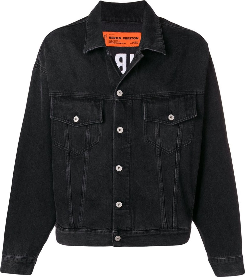 Heron Preston Public Figure denim jacket