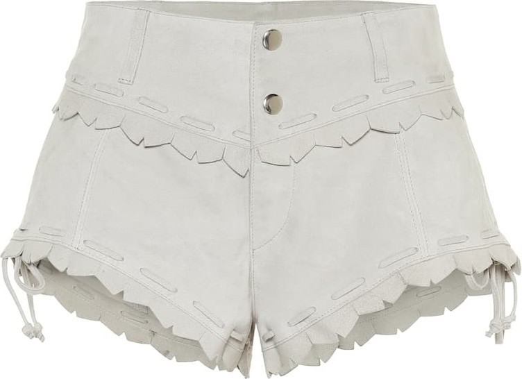 Isabel Marant Aleixo suede shorts