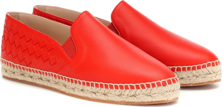 Bottega Veneta Intrecciato leather espadrilles