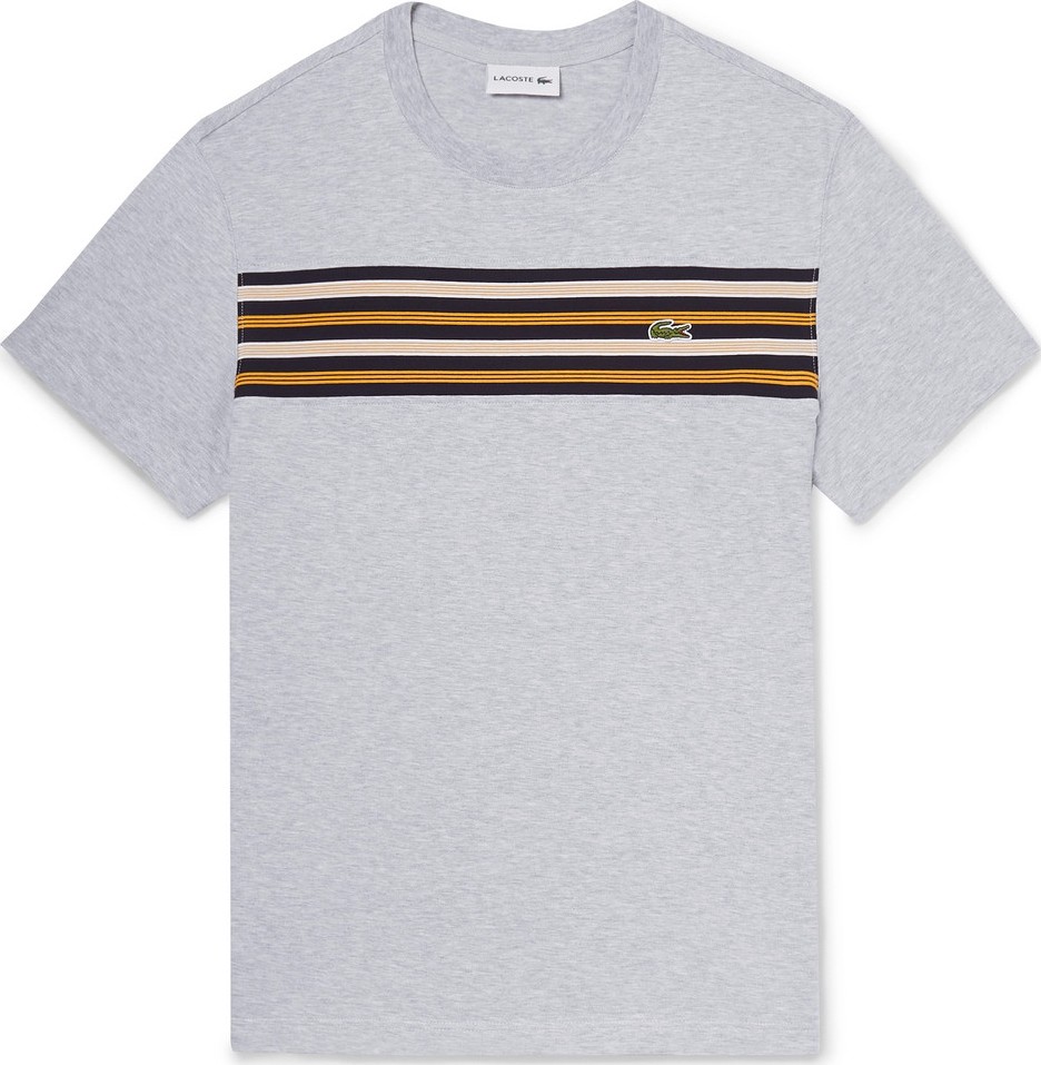 Lacoste Striped Pima Cotton-Jersey T-Shirt