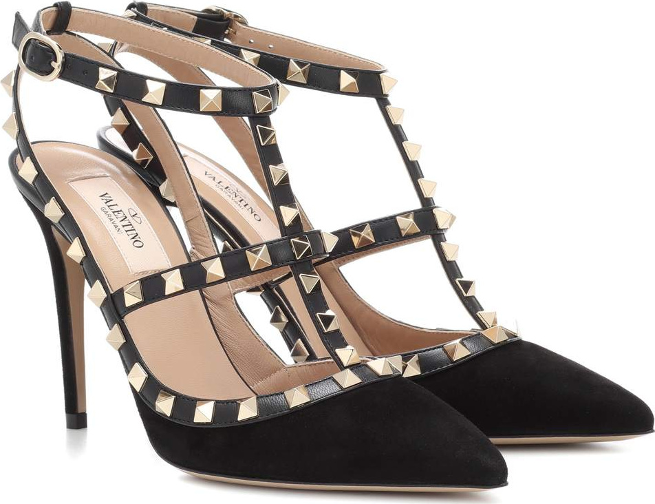 Valentino Valentino Garavani Rockstud suede pumps